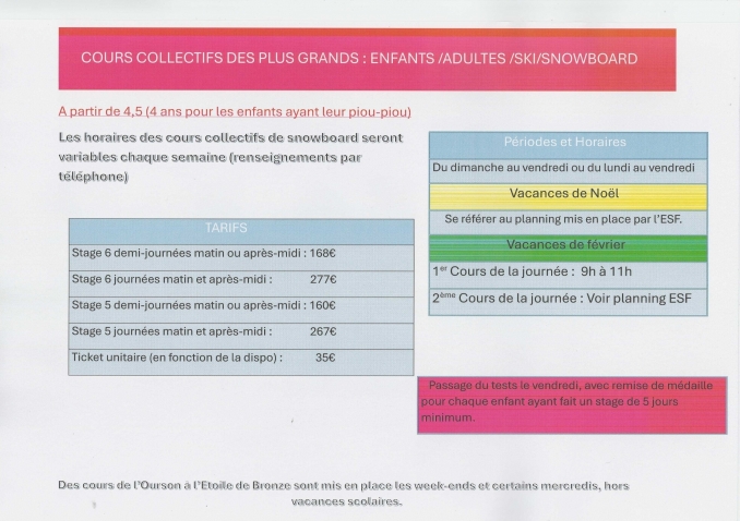  - ESF Le Revard