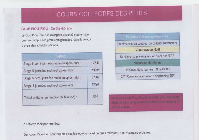 - ESF Le Revard